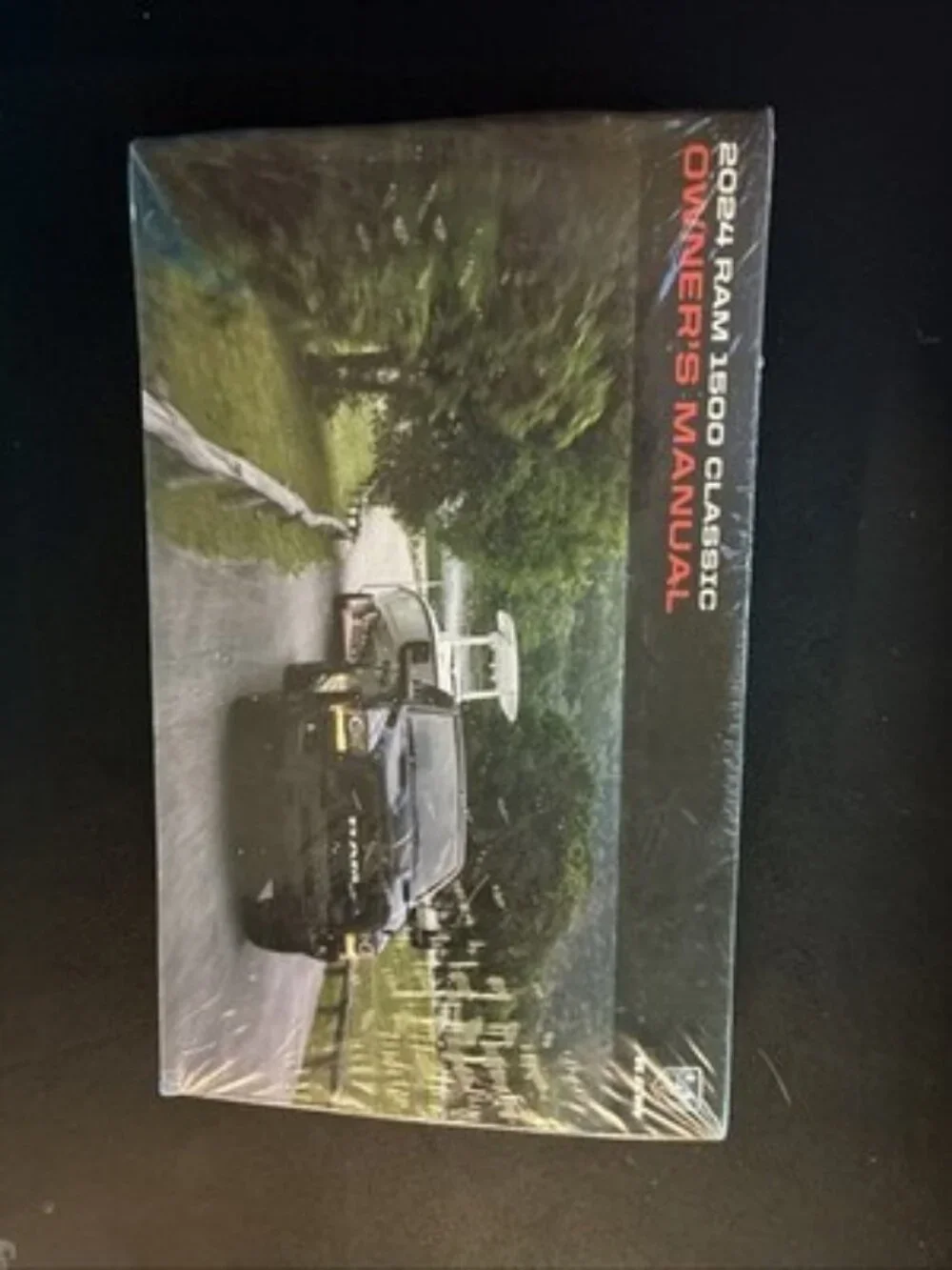 2024 RAM 1500 Classic Owner’s Manual. Unopened! Still Has The Small Gig Bag